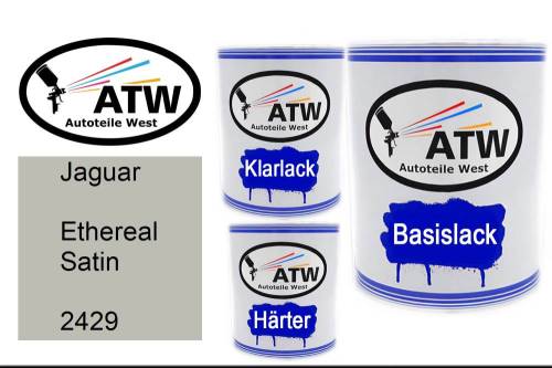 Jaguar, Ethereal Satin, 2429: 1L Lackdose + 1L Klarlack + 500ml Härter - Set, von ATW Autoteile West.